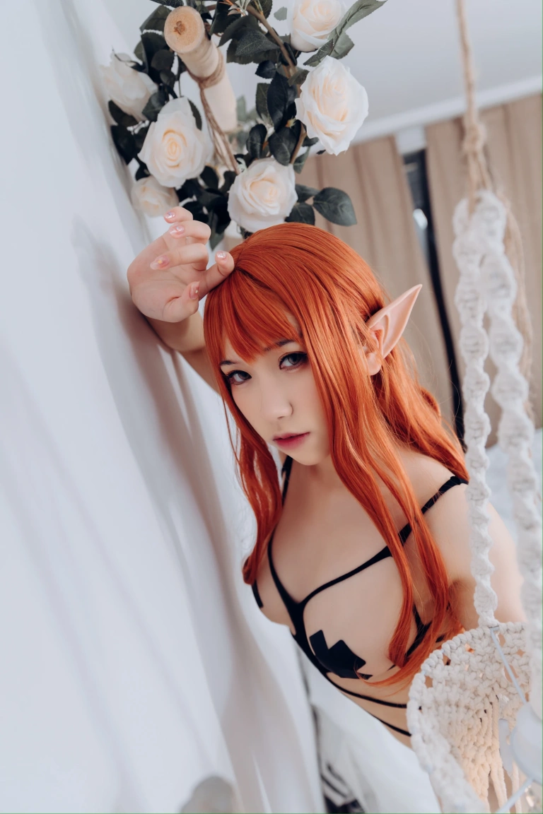 芋圆侑子《淫纹贴》主题写真：34张全套美图