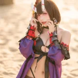 是一只熊仔&伊喵君《公主连结 静流&惠理子》主题写真：38张全套美图
