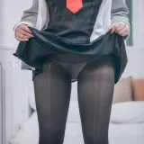 是本末末《玛修常服＆猫咪下着》主题写真：42张全套美图