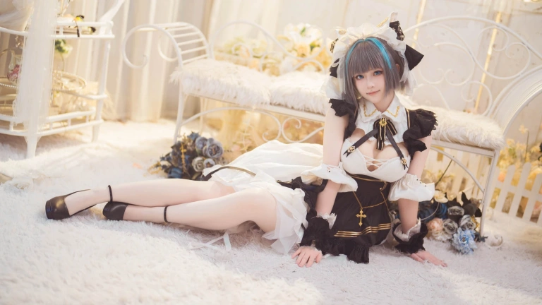 屿鱼《碧蓝航线 柴郡》主题写真：54张全套美图