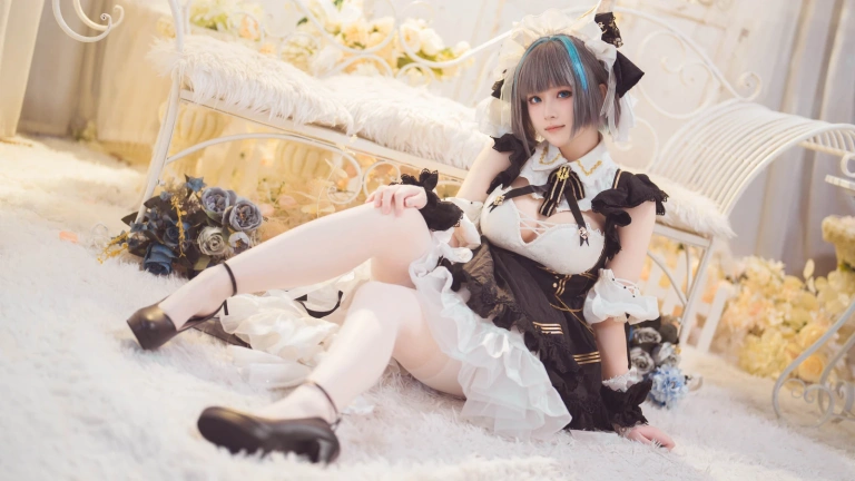 屿鱼《碧蓝航线 柴郡》主题写真：54张全套美图