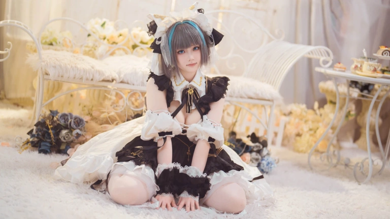 屿鱼《碧蓝航线 柴郡》主题写真：54张全套美图