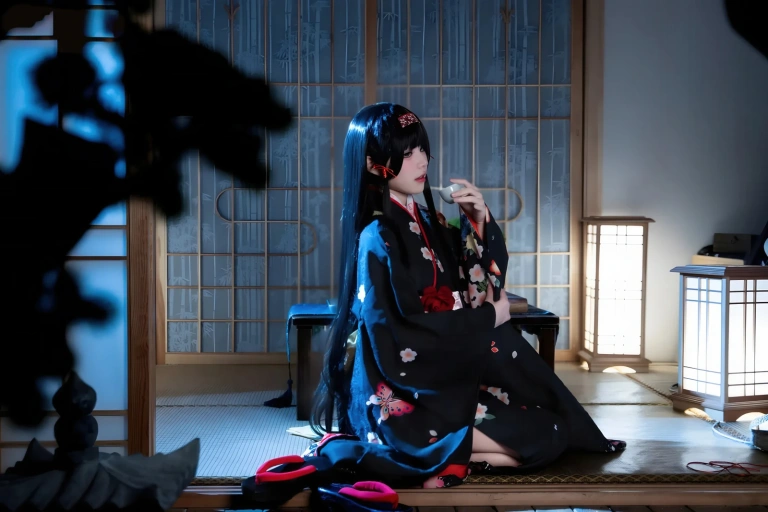 清水凪《莲华》主题写真：62张全套美图