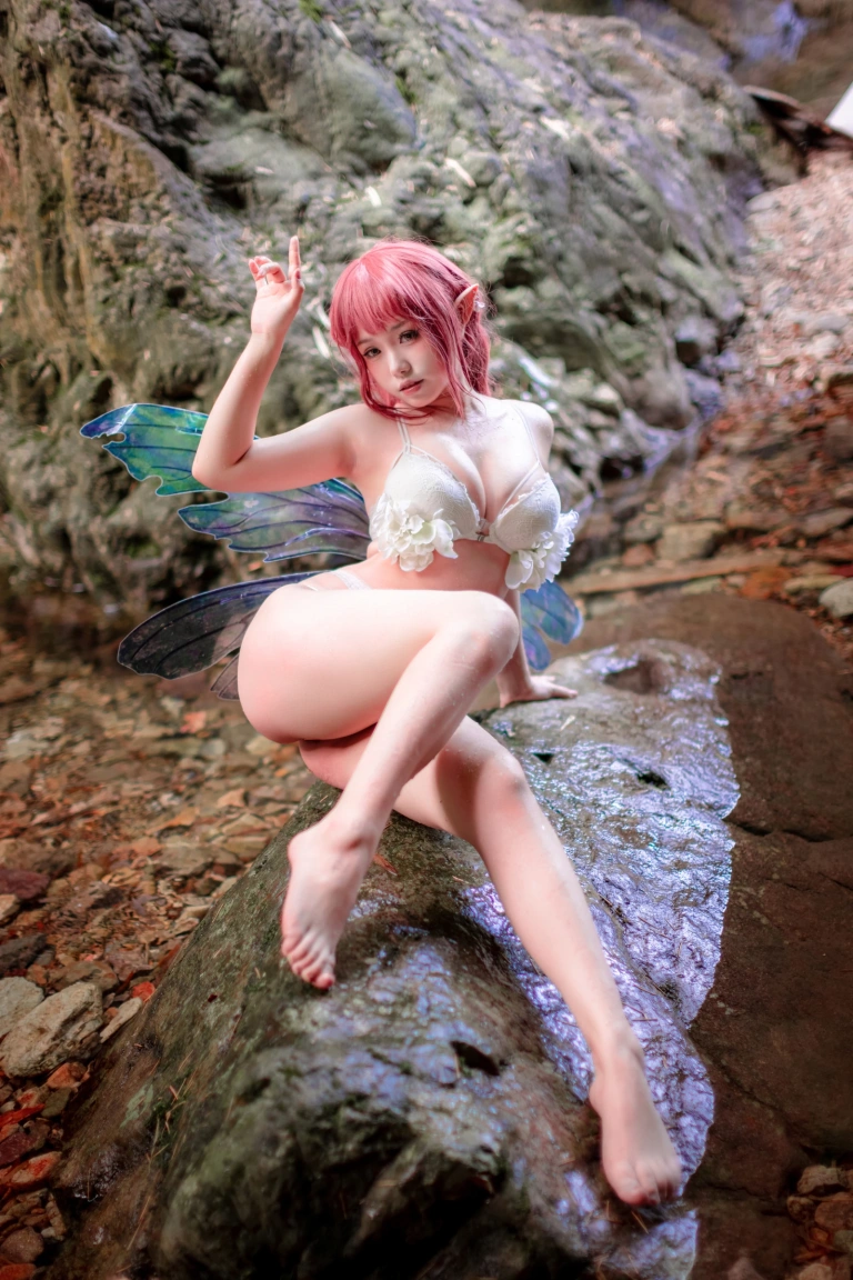 一北亦北《花精灵》主题写真：71张全套美图，含1个视频