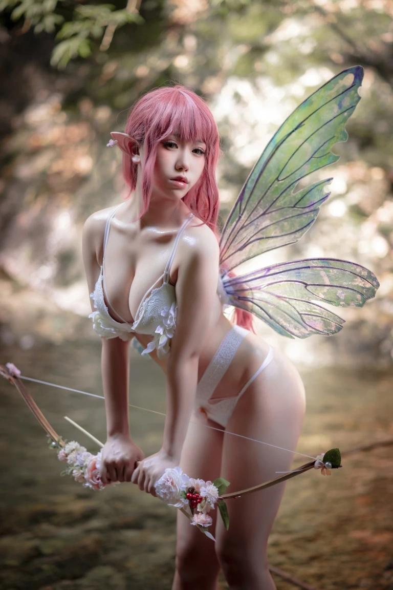 一北亦北《花精灵》主题写真：71张全套美图，含1个视频