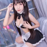 不呆猫&抖娘《女仆》主题写真：78张全套美图