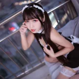 不呆猫&抖娘《女仆》主题写真：78张全套美图