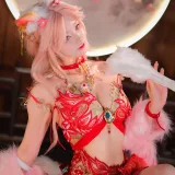 前野太太《永劫无间 玉玲珑·喜缘红线》主题写真：86张全套美图
