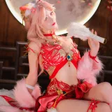 前野太太《永劫无间 玉玲珑·喜缘红线》主题写真：86张全套美图