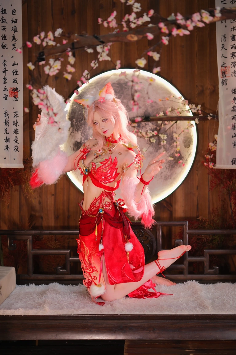 前野太太《永劫无间 玉玲珑·喜缘红线》主题写真：86张全套美图