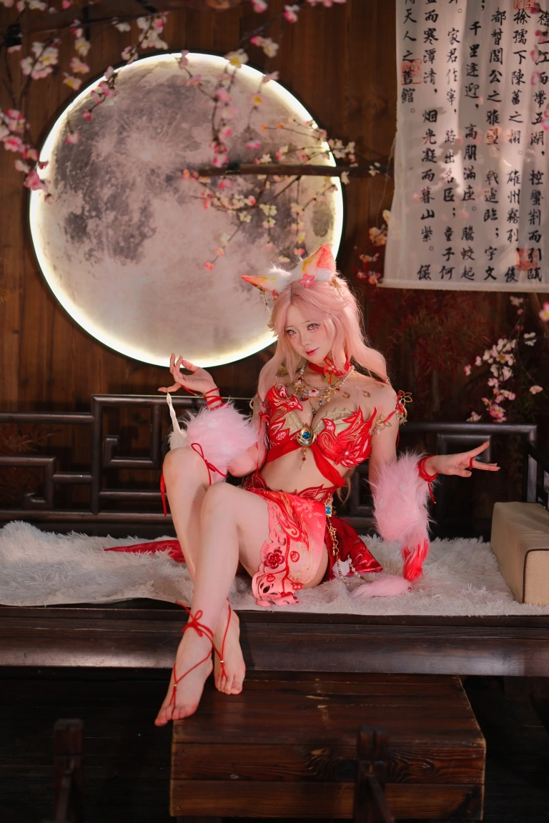 前野太太《永劫无间 玉玲珑·喜缘红线》主题写真：86张全套美图