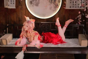 前野太太《永劫无间 玉玲珑·喜缘红线》主题写真：86张全套美图