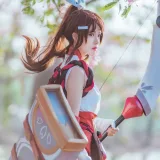 桜桃喵《伽罗COS》主题写真：32张全套美图
