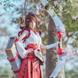 桜桃喵《伽罗COS》主题写真：32张全套美图