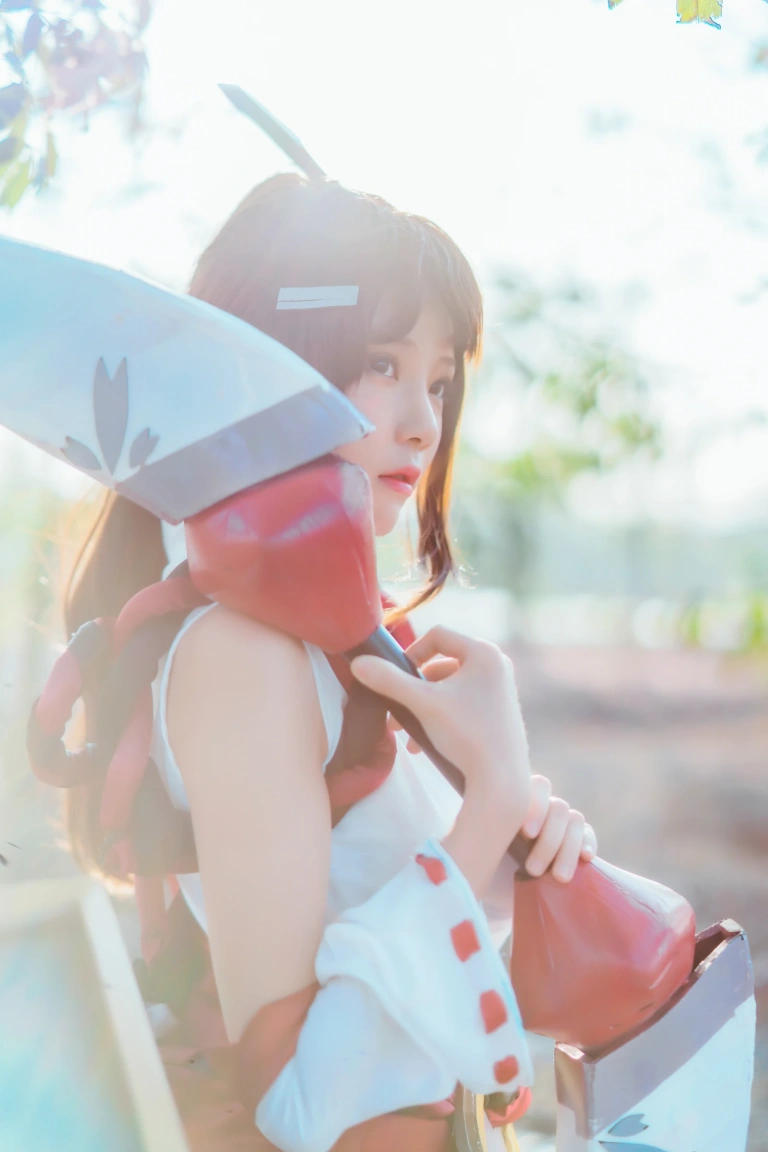 桜桃喵《伽罗COS》主题写真：32张全套美图