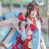 桜桃喵《伽罗COS》主题写真：32张全套美图