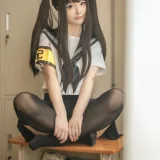 桃良阿宅《教室JK》主题写真：33张全套美图