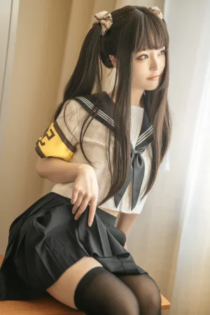 桃良阿宅《教室JK》主题写真：33张全套美图