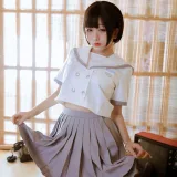 日奈娇(椎名莜)《和风jk》主题写真：40张全套美图