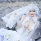 叉子宝宝《碧蓝光辉》主题写真：11张全套美图