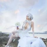 叉子宝宝《碧蓝光辉》主题写真：11张全套美图