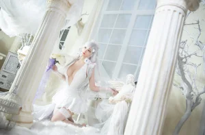 叉子宝宝《碧蓝光辉》主题写真：11张全套美图