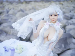 叉子宝宝《碧蓝光辉》主题写真：11张全套美图