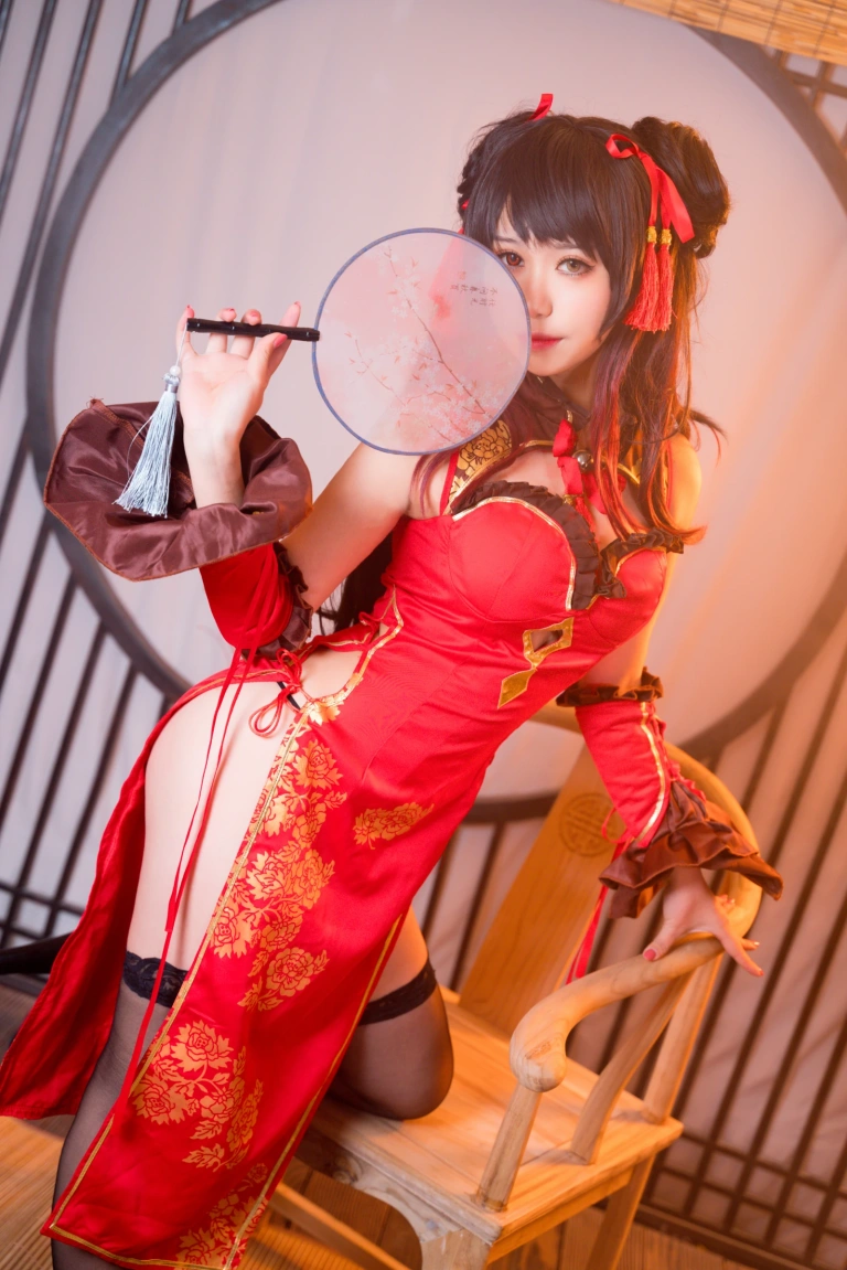 芋圆侑子《狂三》主题写真：12张全套美图