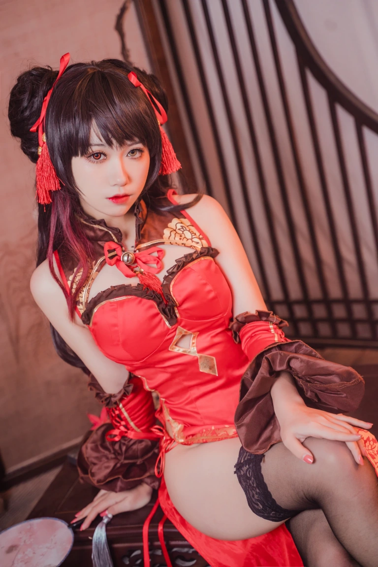 芋圆侑子《狂三》主题写真：12张全套美图