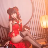 芋圆侑子《狂三》主题写真：12张全套美图