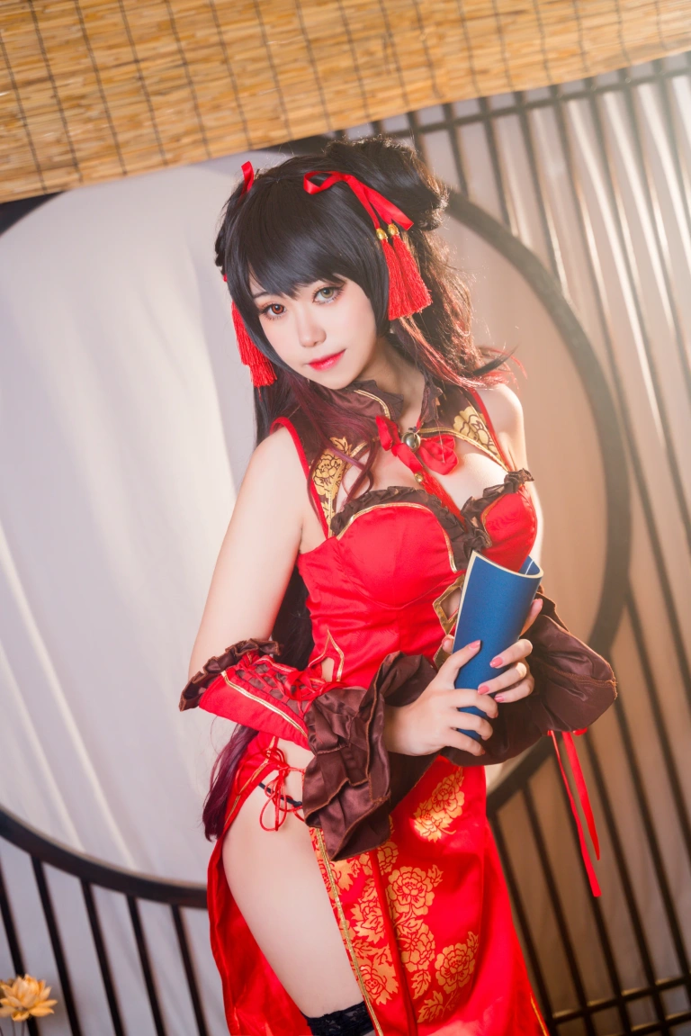 芋圆侑子《狂三》主题写真：12张全套美图