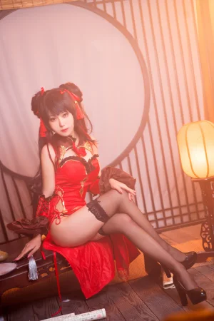 芋圆侑子《狂三》主题写真：12张全套美图