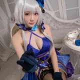 瓜希酱《光辉 茶会》主题写真：18张全套美图