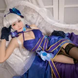 瓜希酱《光辉 茶会》主题写真：18张全套美图