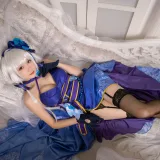 瓜希酱《光辉 茶会》主题写真：18张全套美图