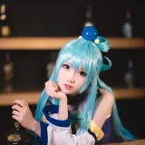 面饼仙儿《阿克亚》主题写真：20张全套美图