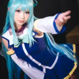 面饼仙儿《阿克亚》主题写真：20张全套美图