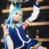 面饼仙儿《阿克亚》主题写真：20张全套美图