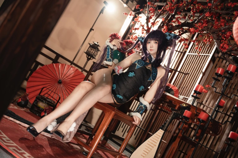 喜欢爱理吗《杨玉环二破》主题写真：25张全套美图