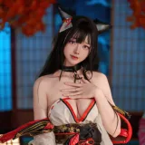 前野太太《碧蓝航线 天城泳装》主题写真：26张全套美图