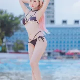 仙女月《喜多川泳装》主题写真：29张全套美图