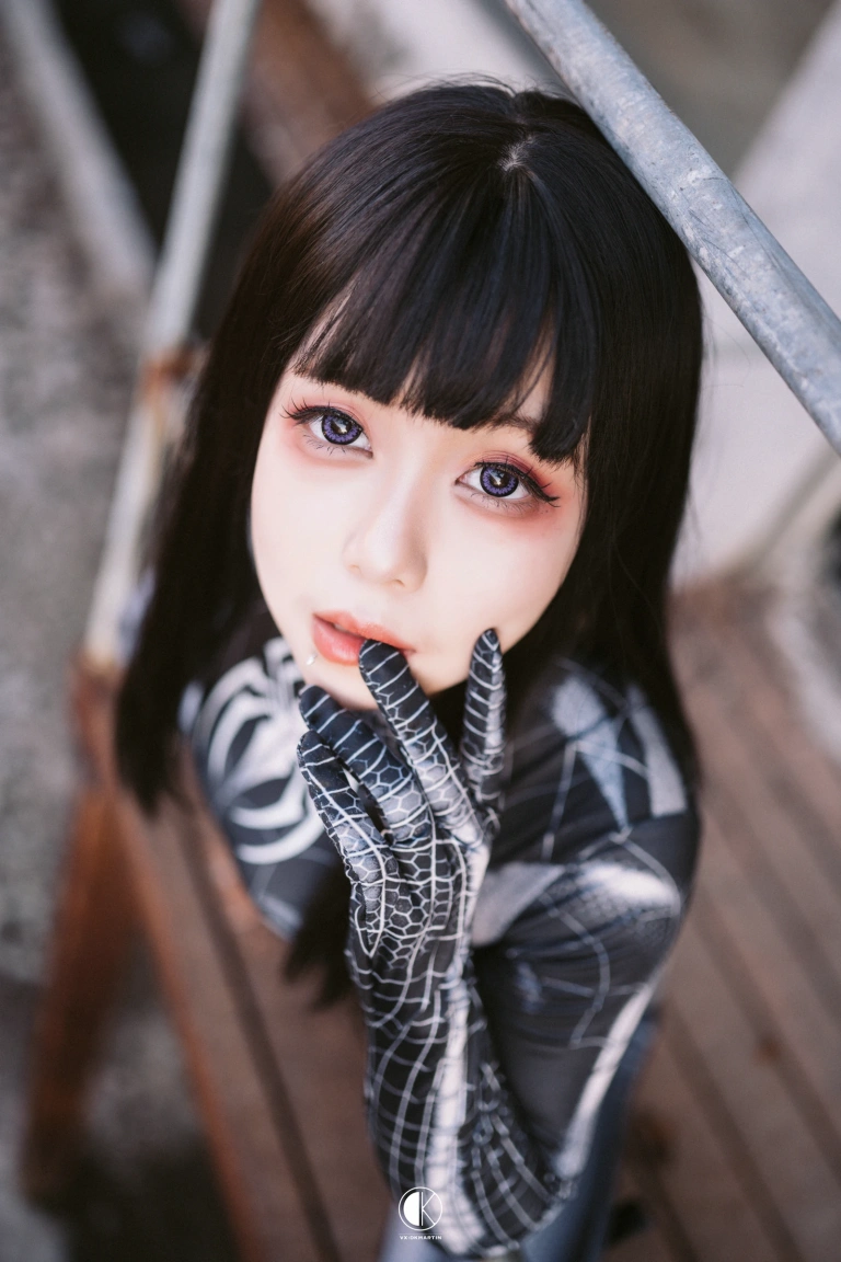 末夜《蜘蛛侠妹妹》主题写真：33张全套美图
