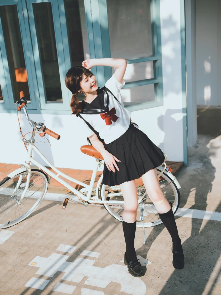 河豚抚子《那年喜欢的女孩 _ 其一》主题写真：34张全套美图