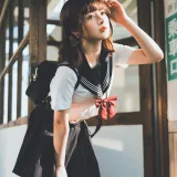河豚抚子《那年喜欢的女孩 _ 其一》主题写真：34张全套美图