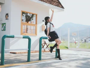 河豚抚子《那年喜欢的女孩 _ 其一》主题写真：34张全套美图