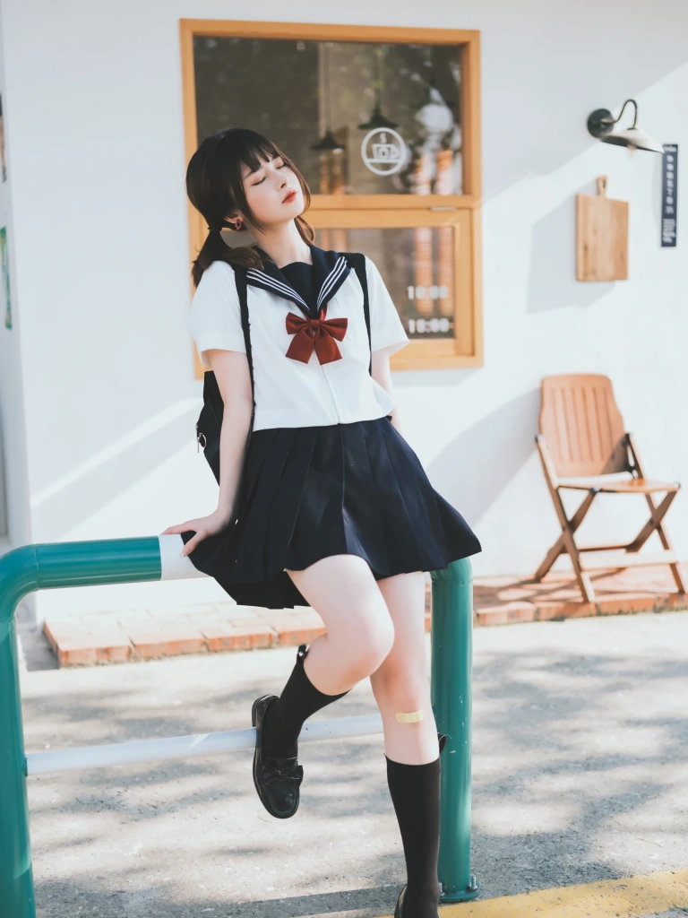 河豚抚子《那年喜欢的女孩 _ 其一》主题写真：34张全套美图