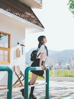 河豚抚子《那年喜欢的女孩 _ 其一》主题写真：34张全套美图