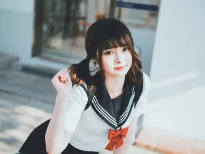 河豚抚子《那年喜欢的女孩 _ 其一》主题写真：34张全套美图