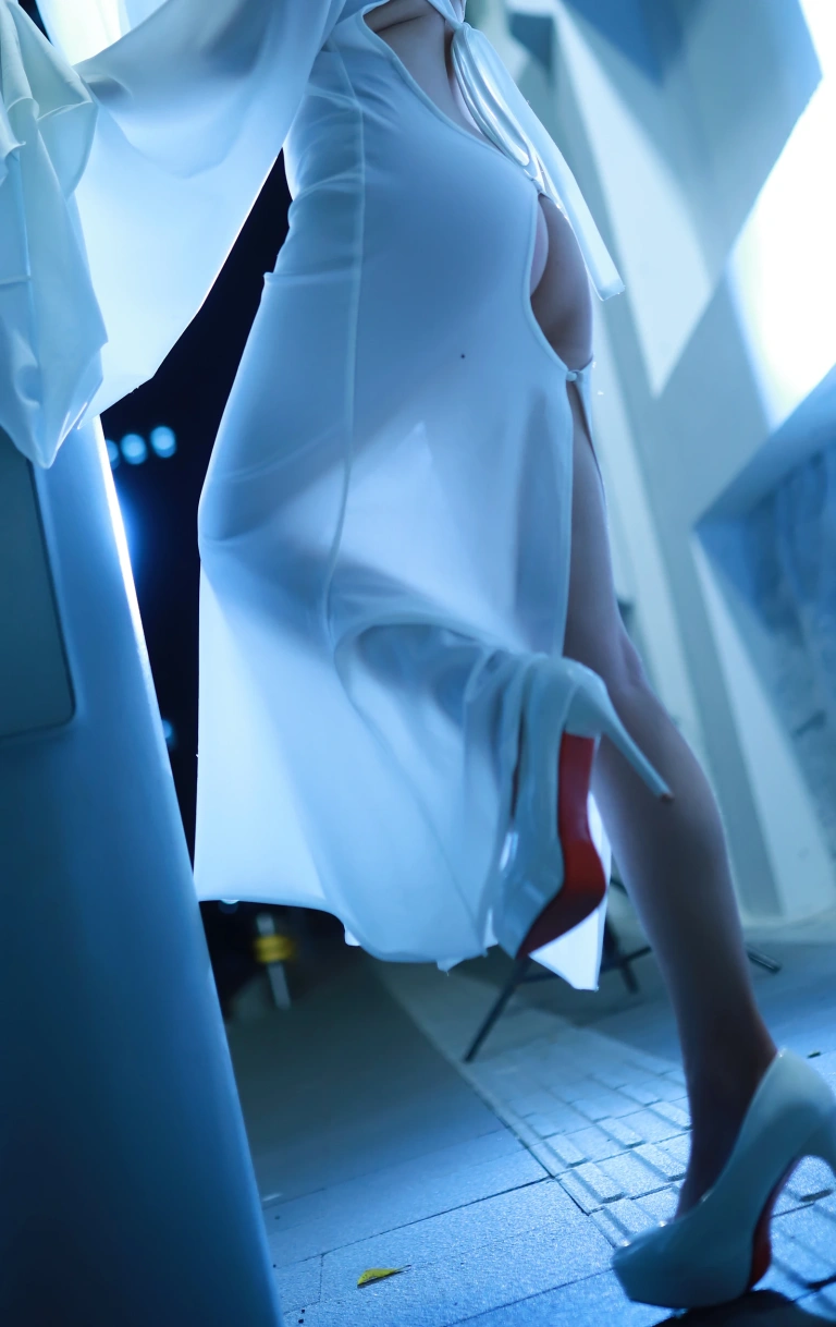 上杉绘黎落《原创 幽灵娘》主题写真：37张全套美图