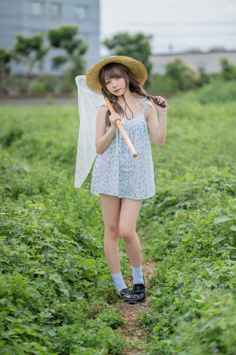 花铃《田野》主题写真：39张全套美图